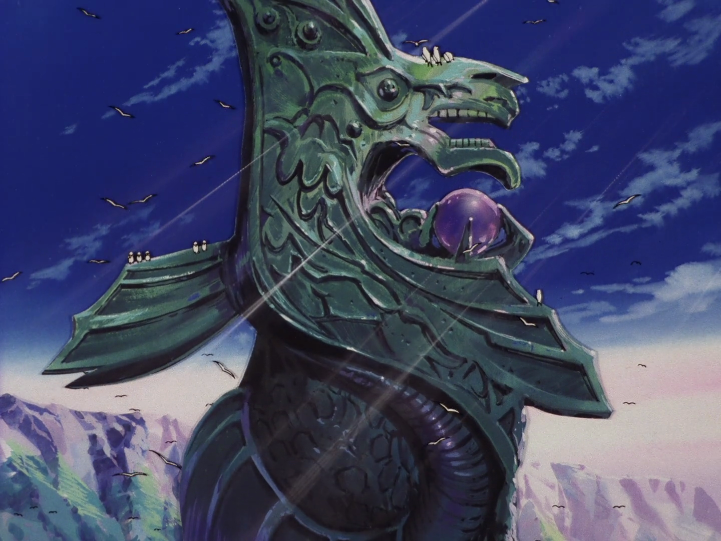 Screenshot from Escaflowne episode 6 Screenshot from Escaflowne episode 6