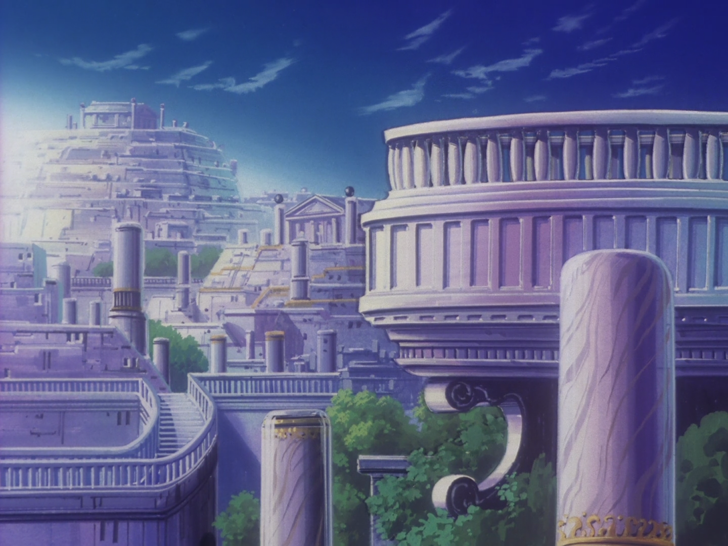 Screenshot from Escaflowne episode 15 Screenshot from Escaflowne episode 15
