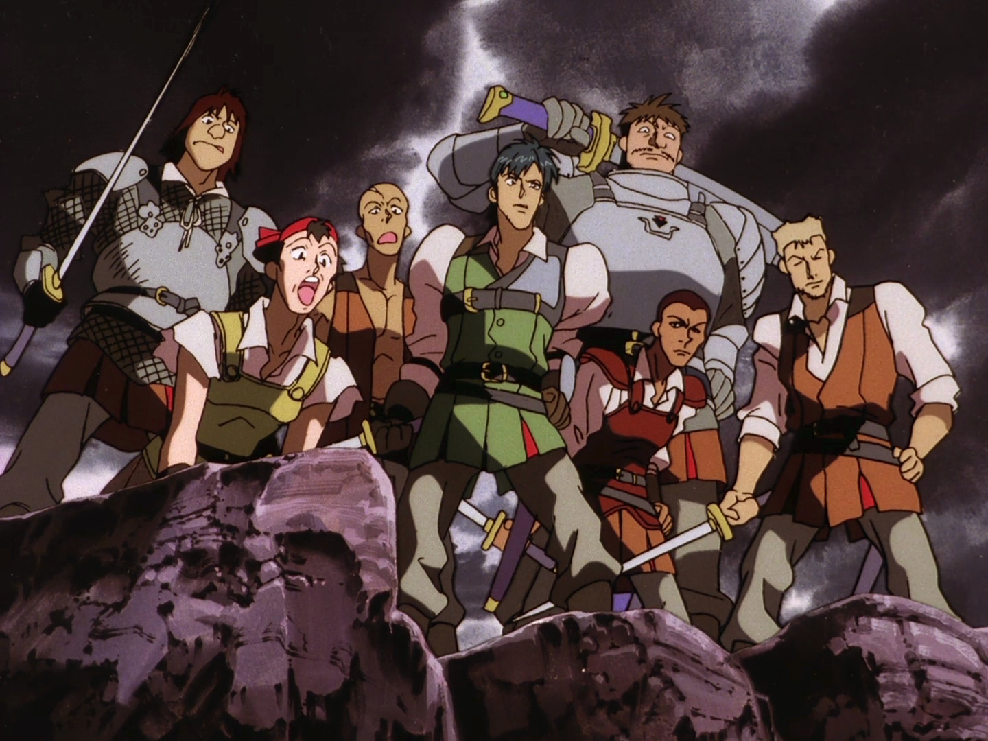 Screenshot from Escaflowne episode 26 Screenshot from Escaflowne episode 26